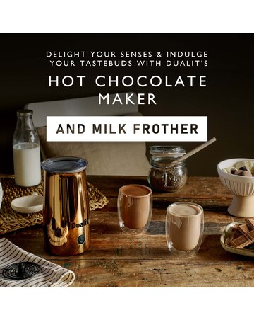 Hot Chocolate Maker & Milk Frother - Copper