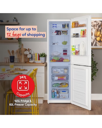 RUSSELL HOBBS 50/50 FRIDGE FREEZER INST