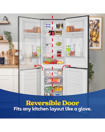 RUSSELL HOBBS FRIDGE FREEZER W/ WD INST
