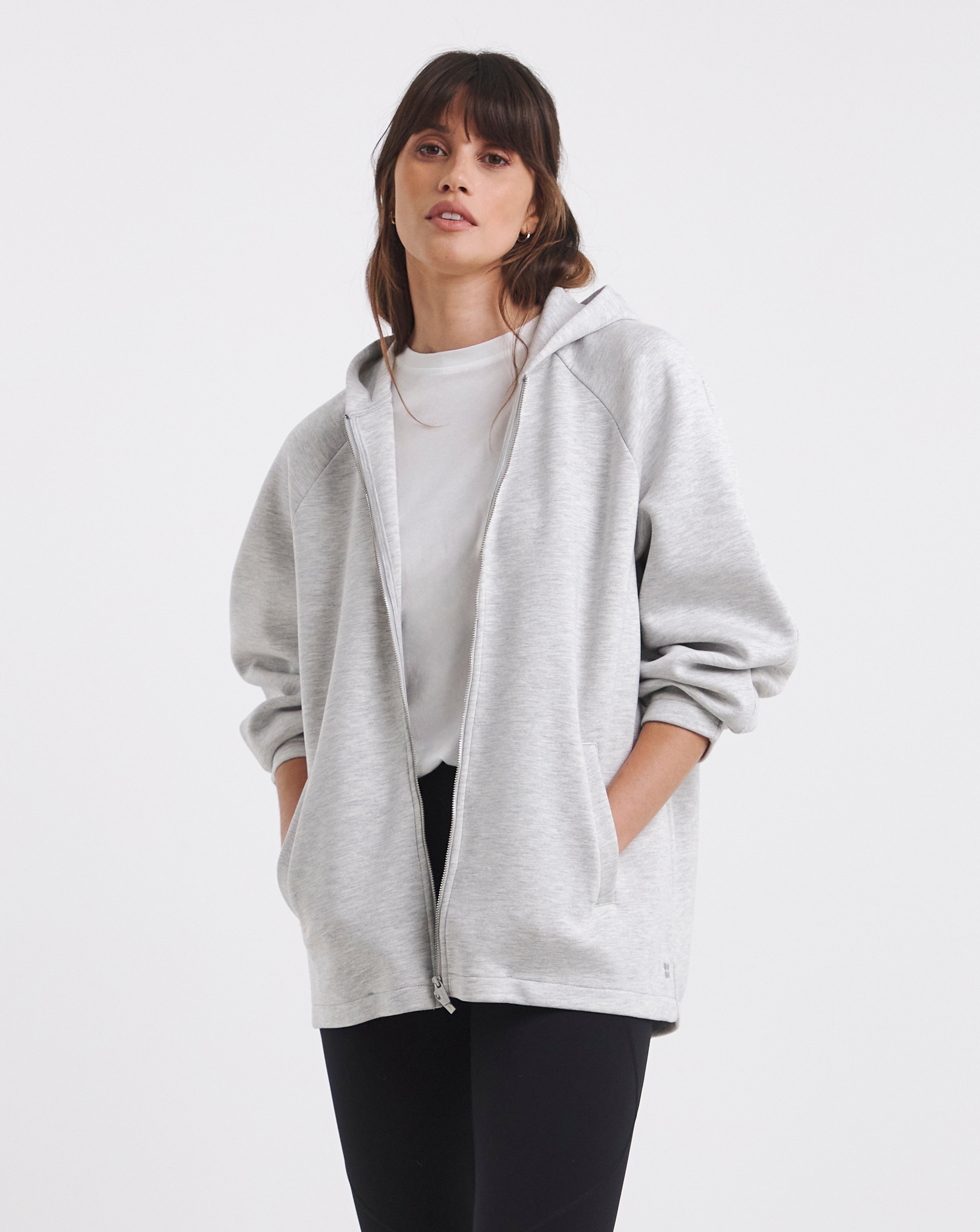 Sweaty Betty Wind Down Zip Up Hoodie