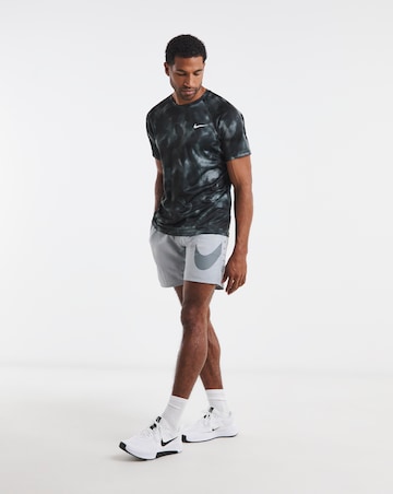 Nike 7 Inch Full Lined Big Logo Swim Shorts