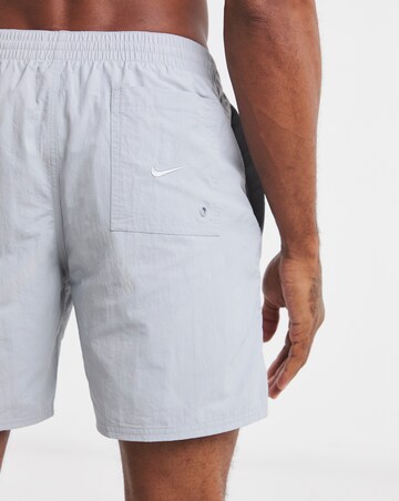 Nike 7 Inch Full Lined Big Logo Swim Shorts
