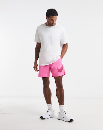 Nike 7 Inch Full Lined Big Logo Swim Shorts