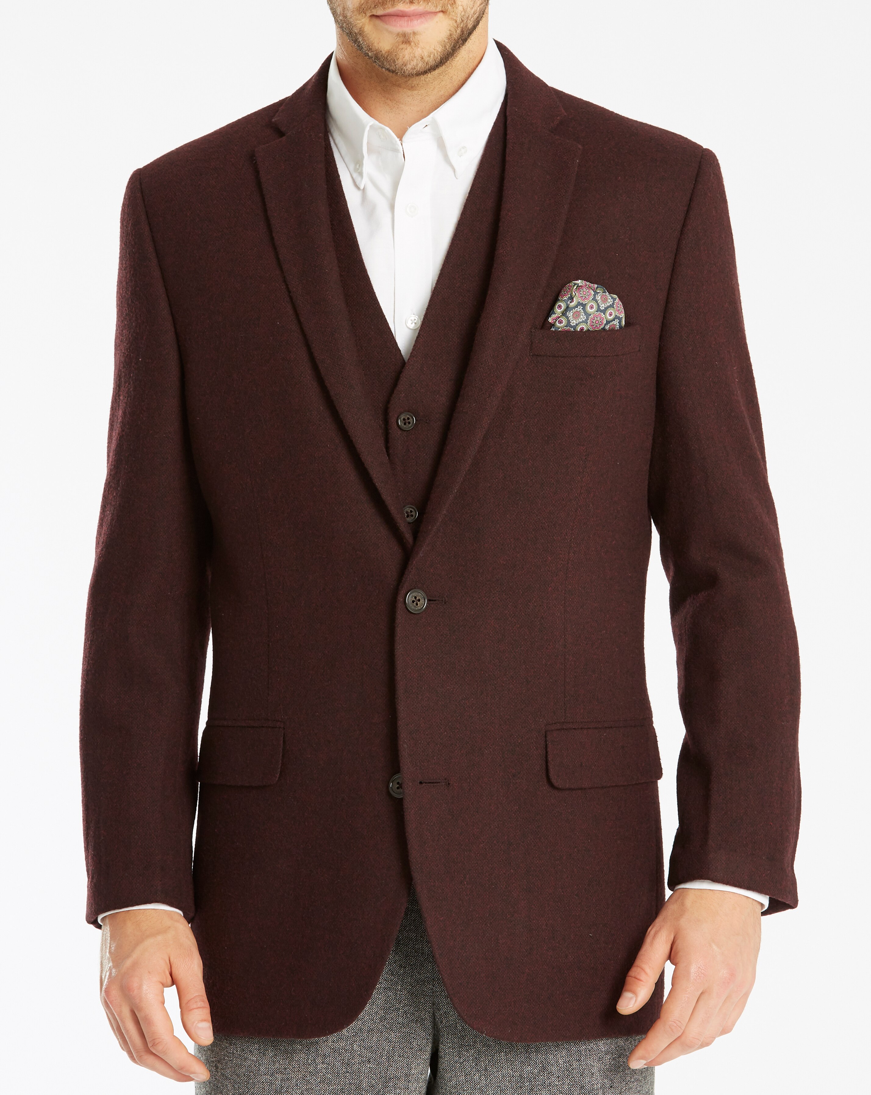 jacamo tweed blazer