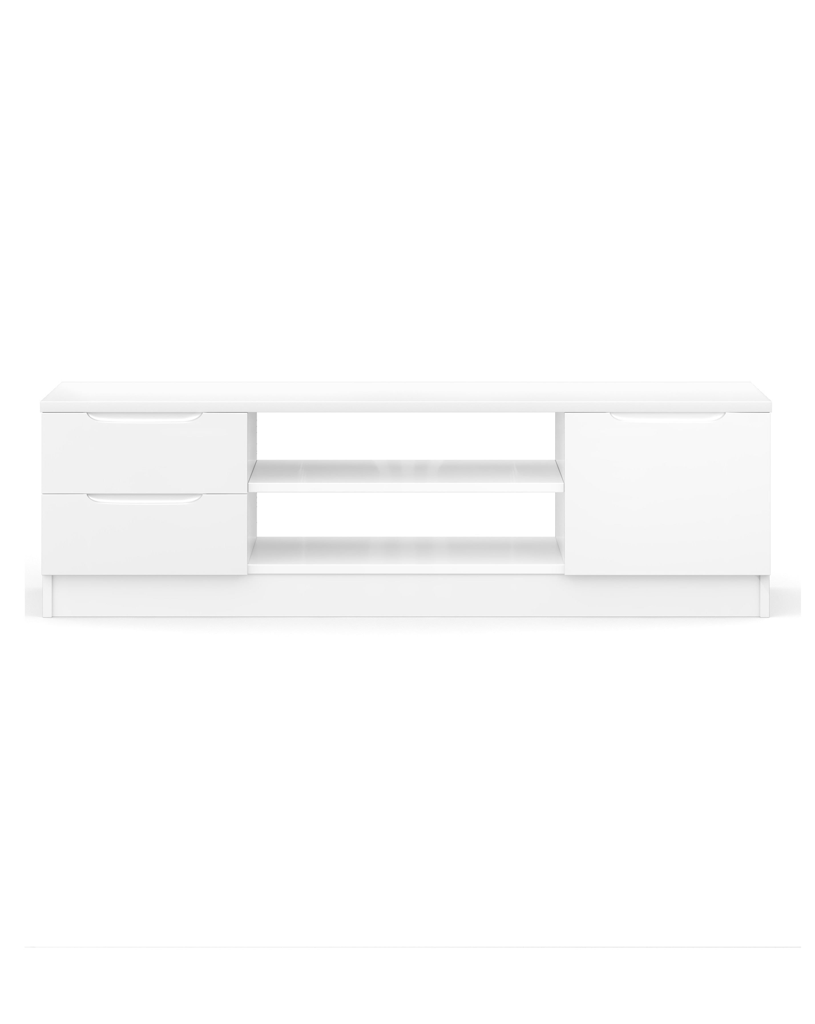 Sorrento Assembled Gloss Wide TV Unit