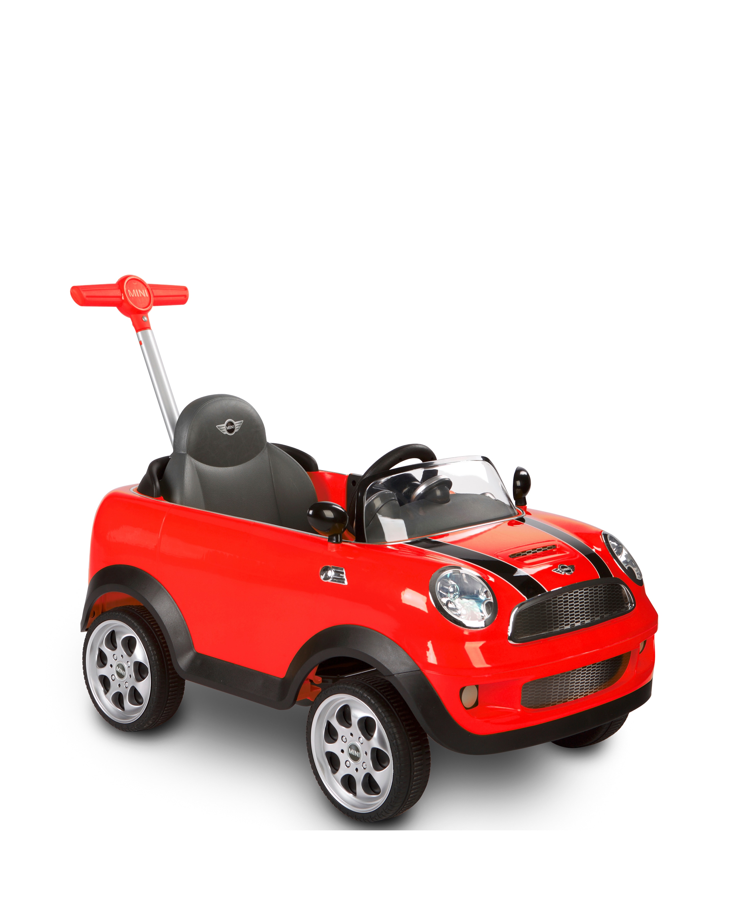 Mini Cooper Play Push Car - Red
