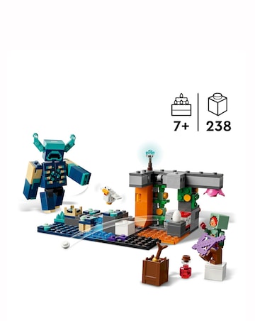 LEGO Minecraft The Warden Encounter Collectible Video Game Merch 21274