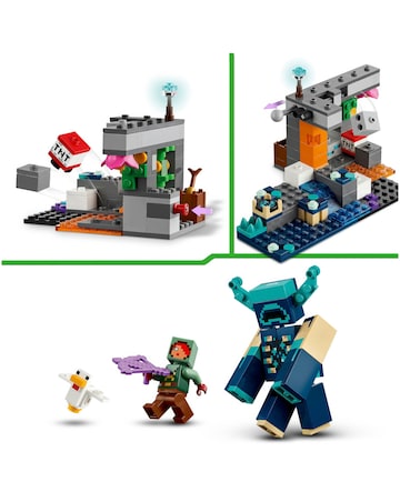 LEGO Minecraft The Warden Encounter Collectible Video Game Merch 21274