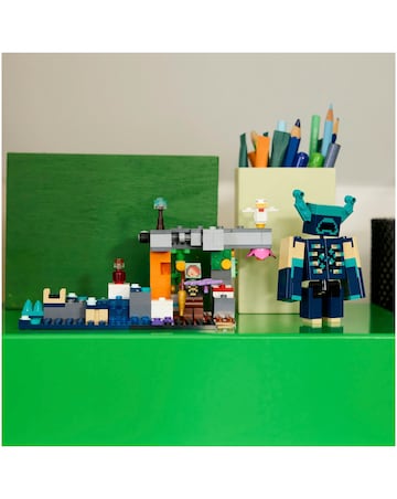 LEGO Minecraft The Warden Encounter Collectible Video Game Merch 21274