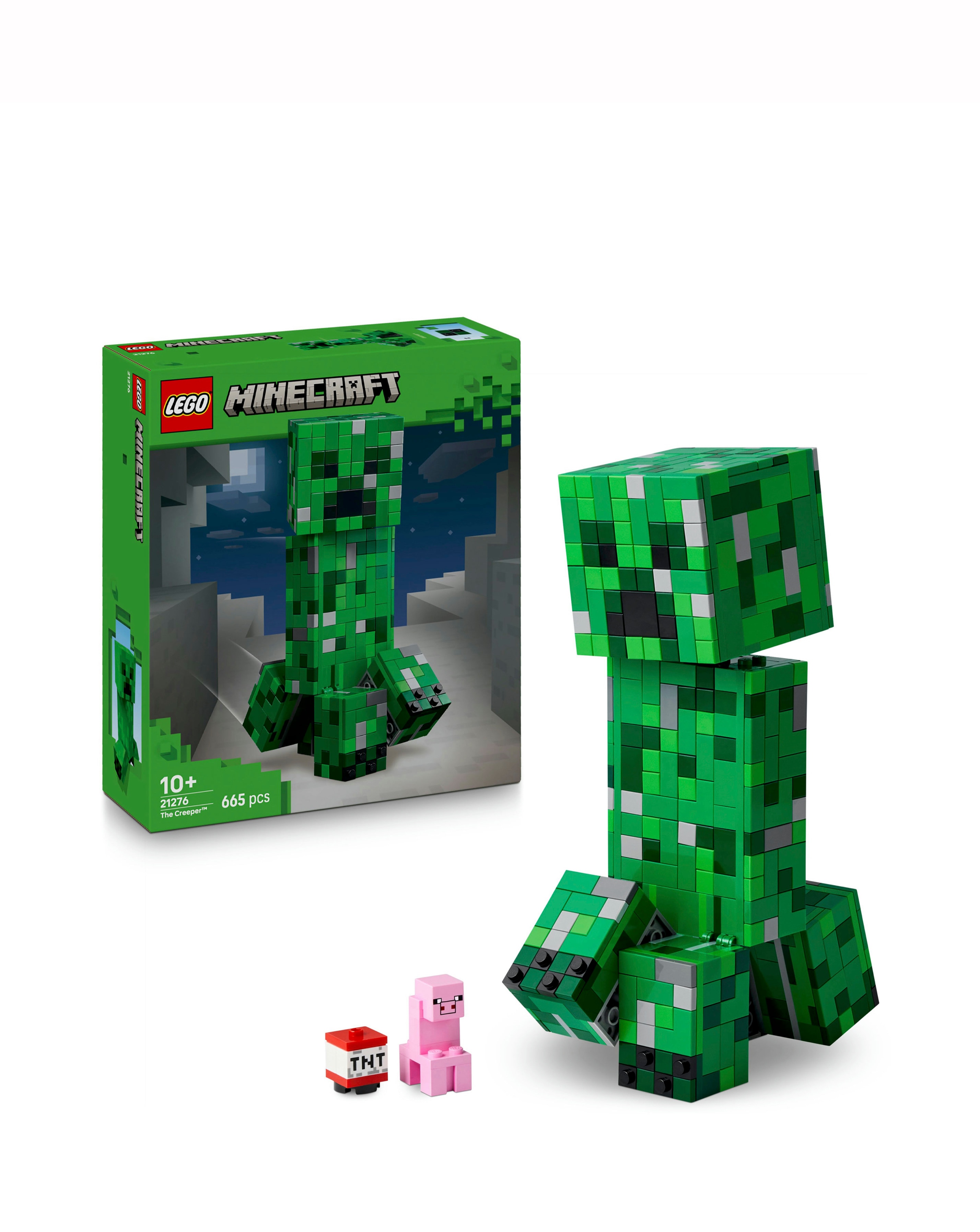 LEGO Minecraft The Creeper Gamer Decor,