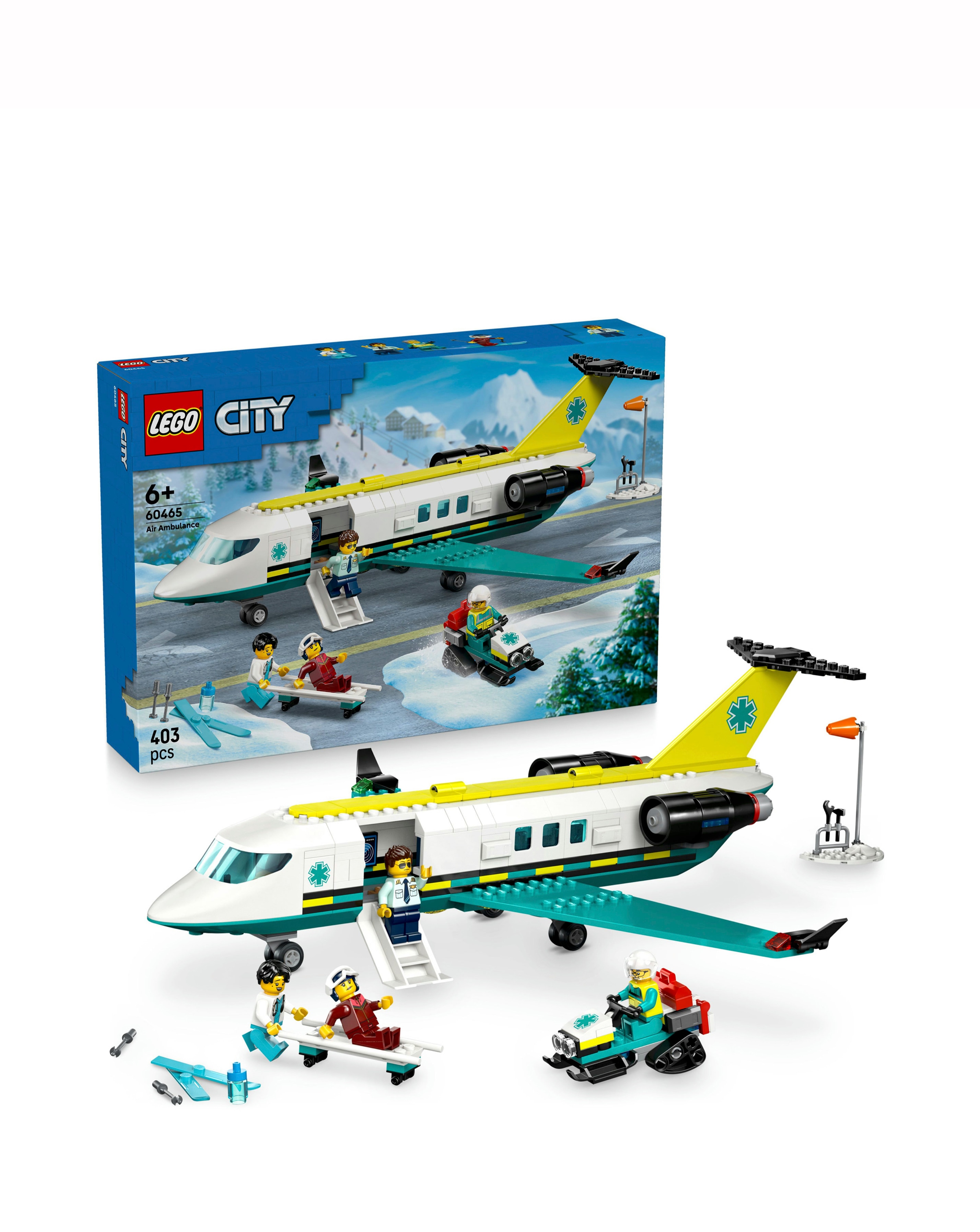 LEGO City Emergency Air Ambulance Plane
