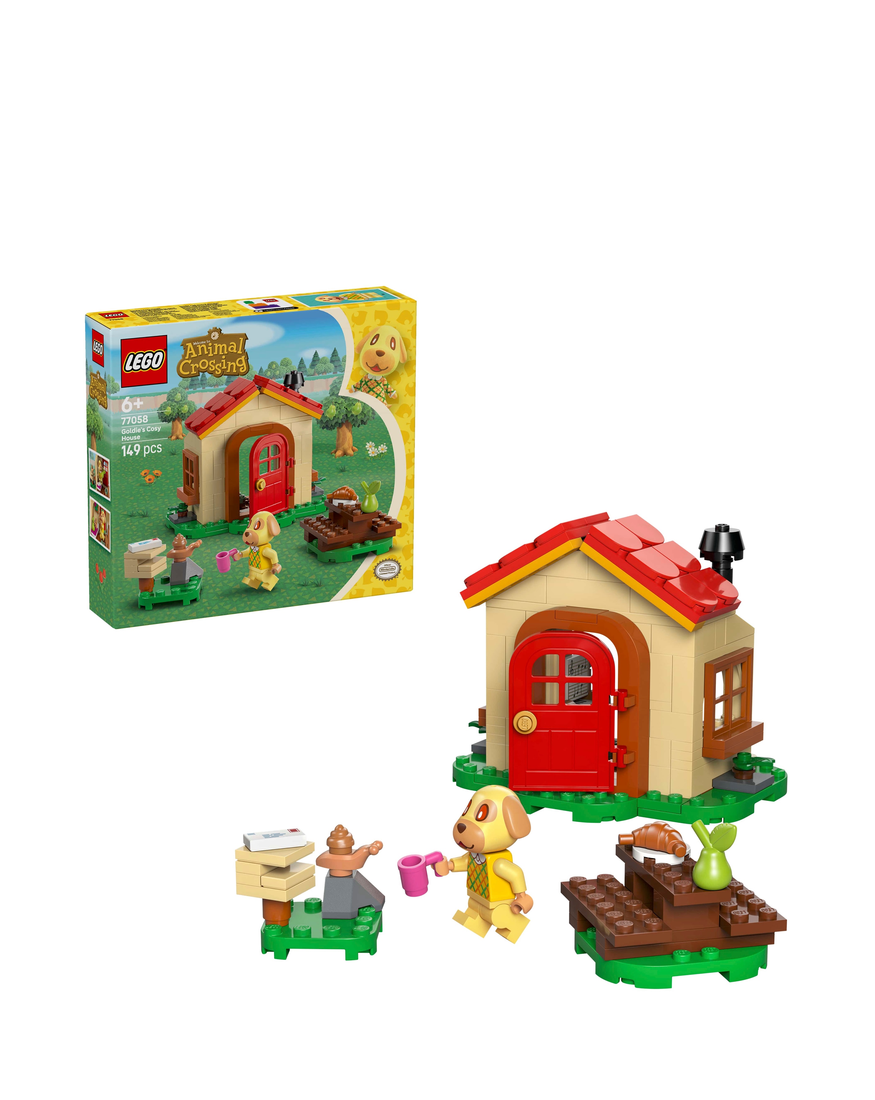 LEGO Animal Crossing Goldie's Cosy House