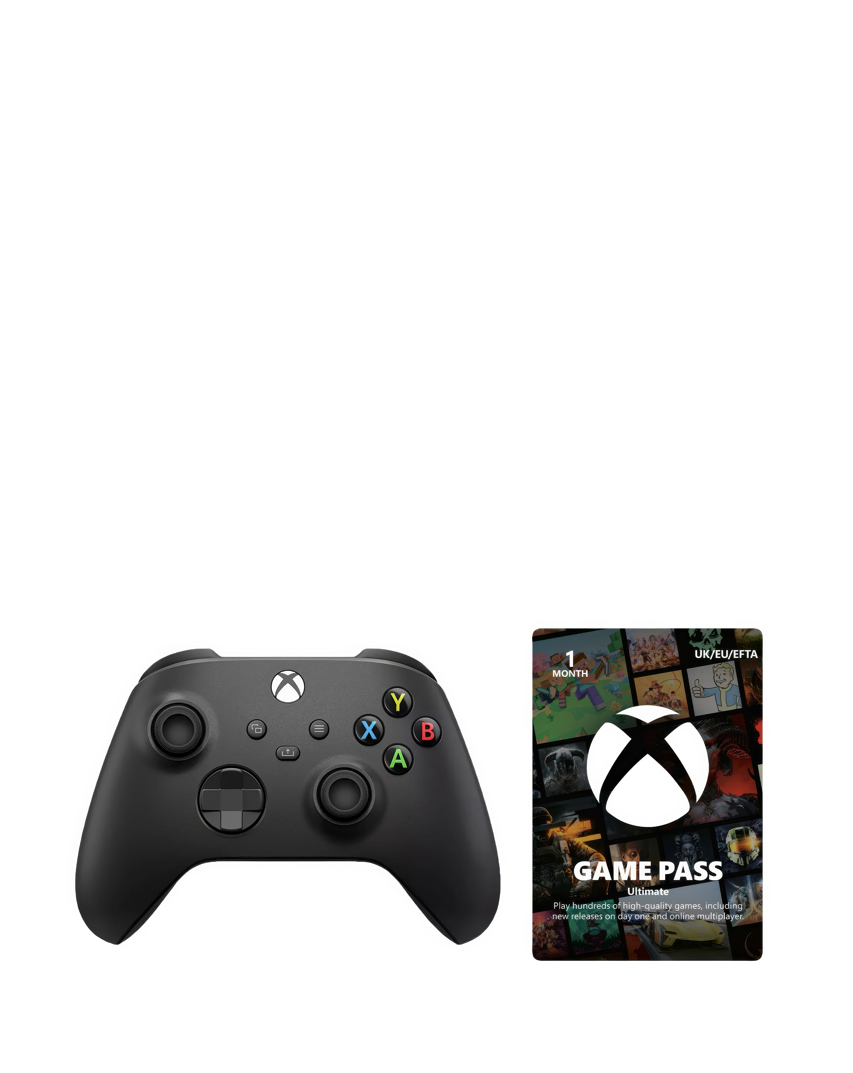 Xbox Controller & 1 Month Game Pass