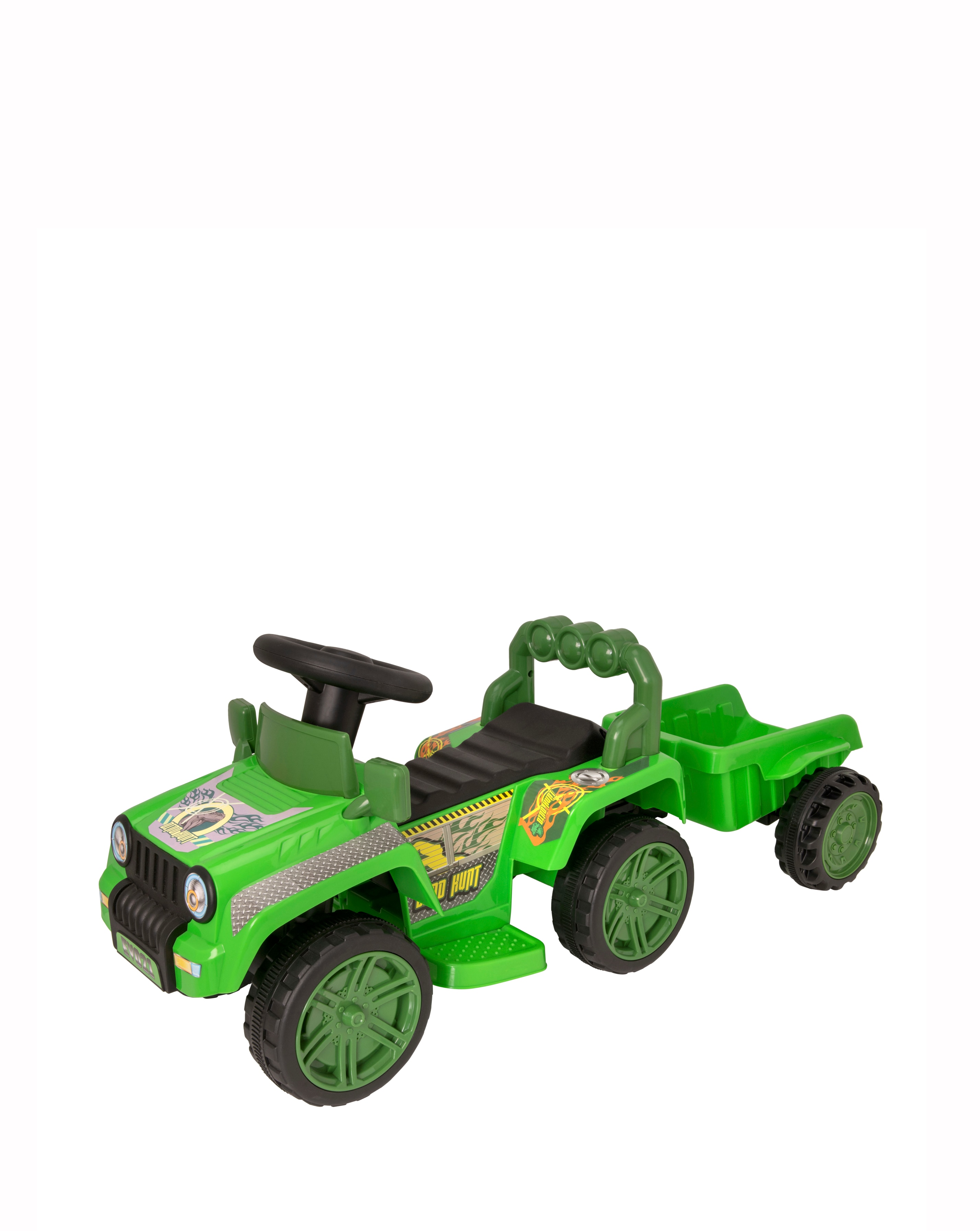 EVO Jurassic 4x4 Ride On with Trailer