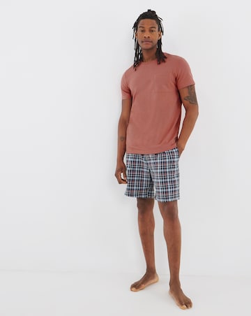 Check Short Pyjama Set