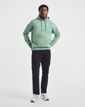 Union Garment Dyed Relaxed Fit Hooded Sweatshirt- Green
