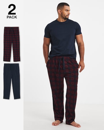 2 Pack Christmas Fleece Lounge Pants