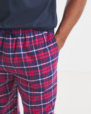 2 Pack Woven Check Flannel Bottoms