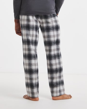 2 Pack Woven Check Flannel Bottoms