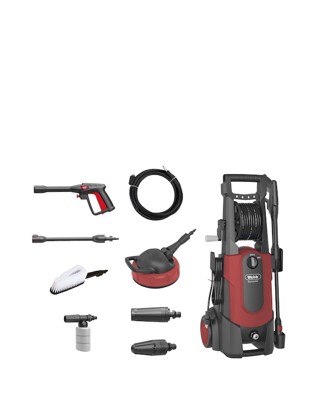Pressure Washer, Foam Sprayer & Brush