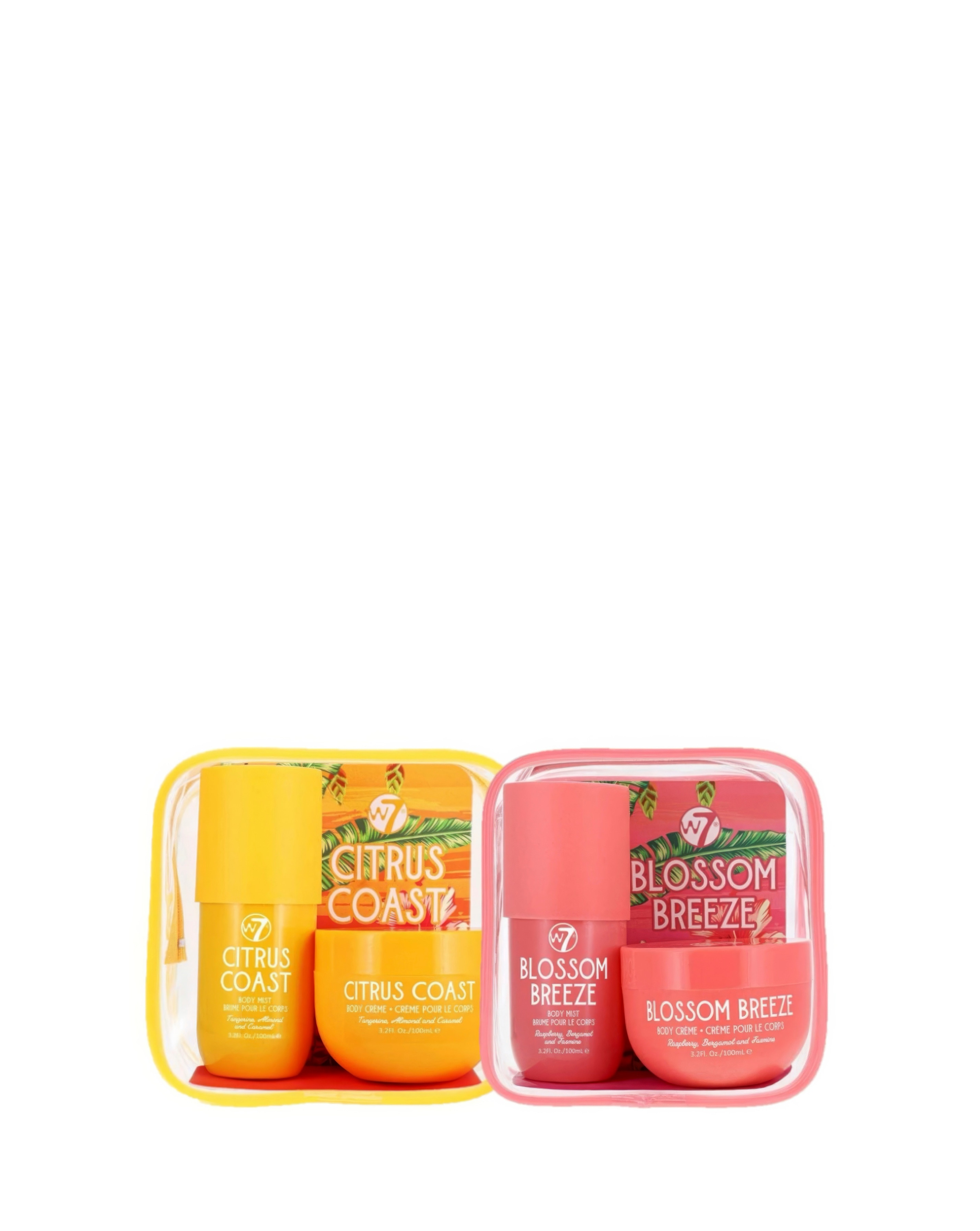 W7 Body Mist And Cream Set Gift