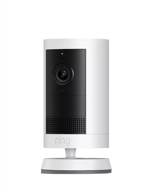 Ring Outdoor Camera Plus Battery - White