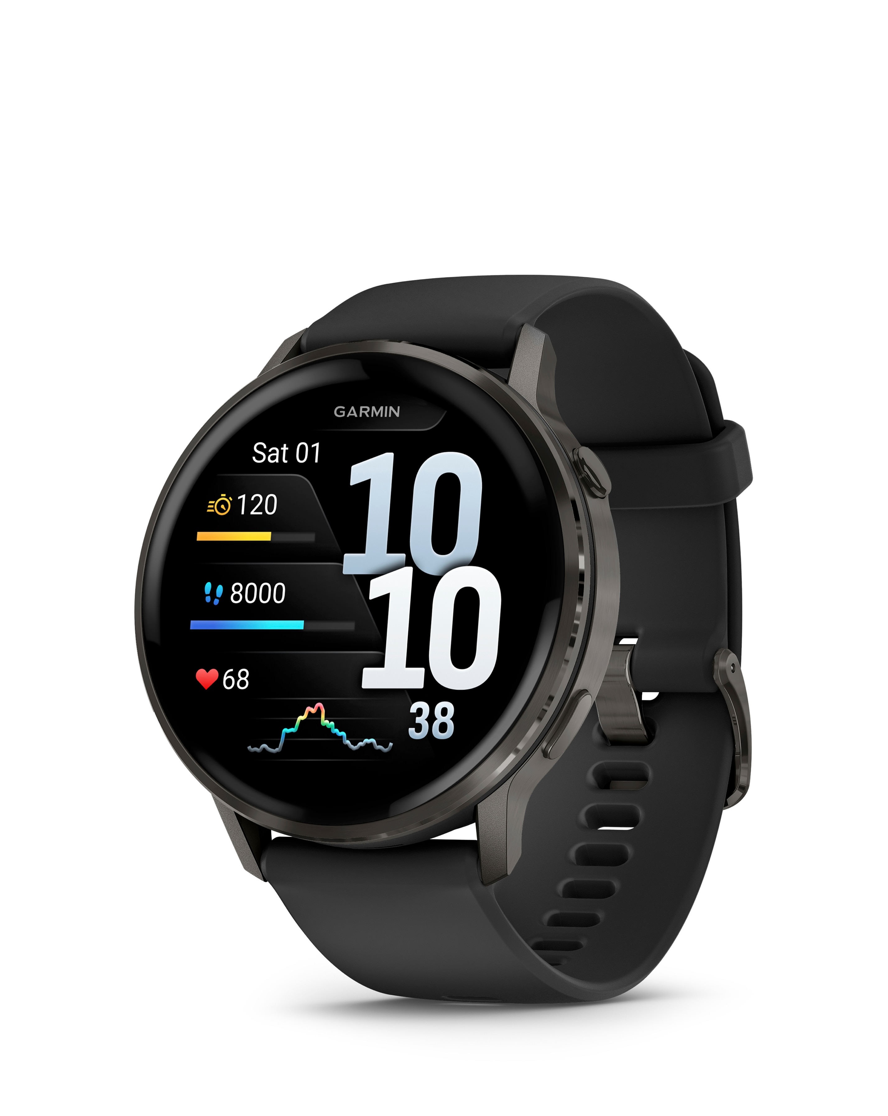 New In - Garmin Venu 4 45mm - Slate/Black