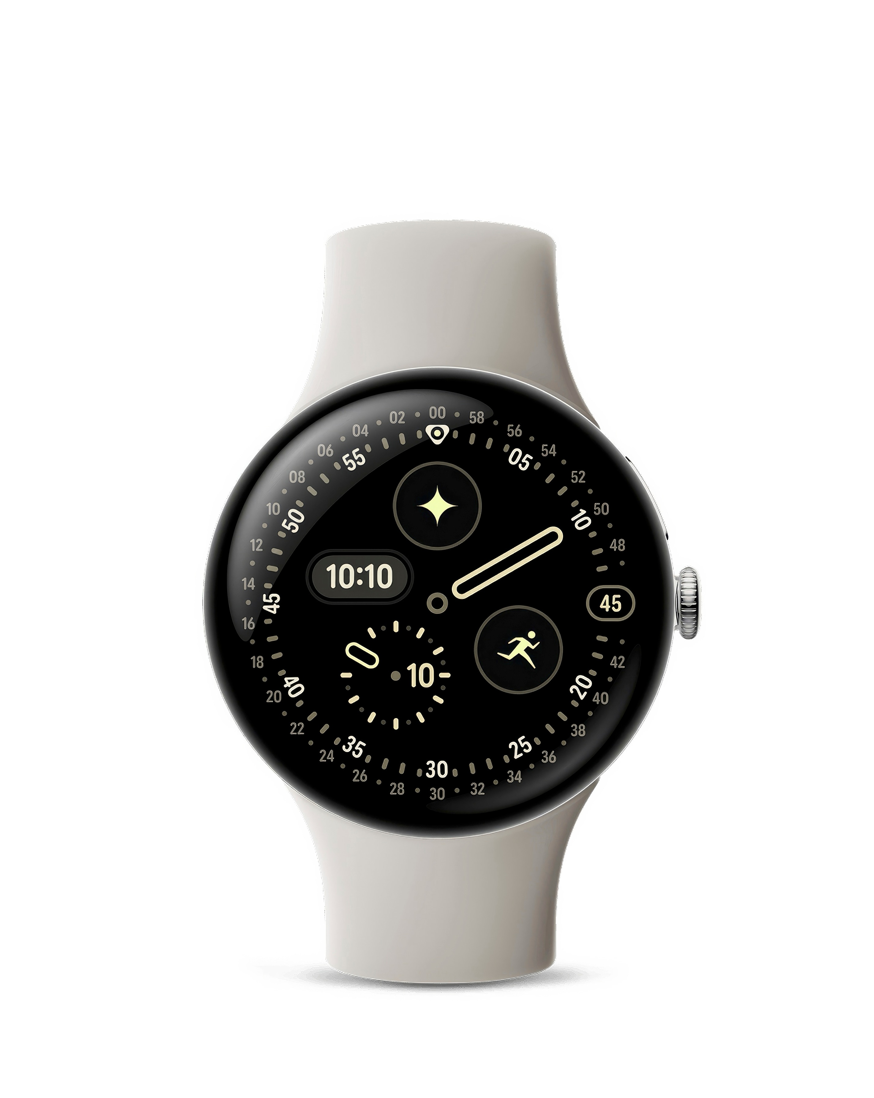 Google Pixel Watch 4 45mm - Porcelain