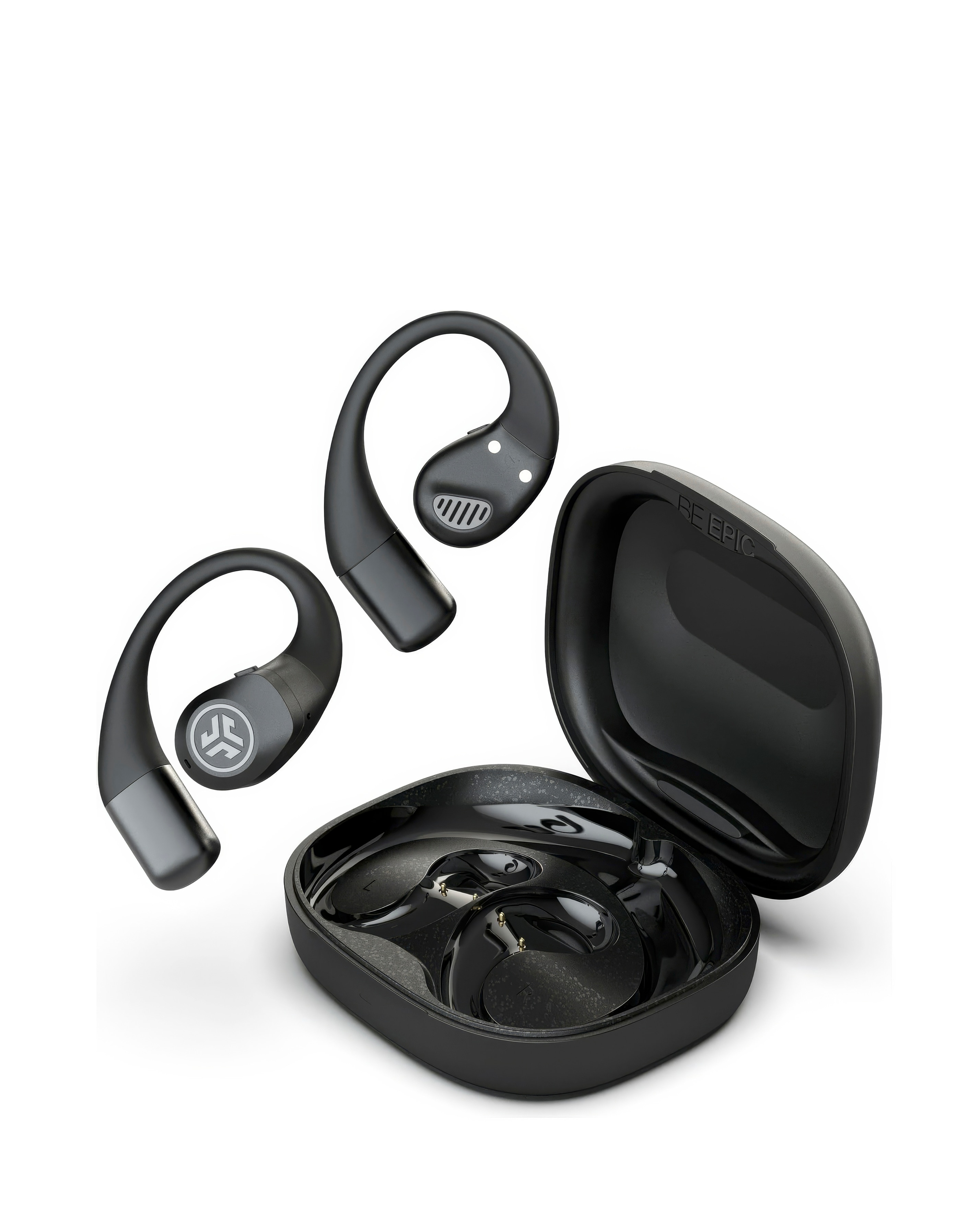 New In - Jlab Epic Open Sport Earbuds- Black