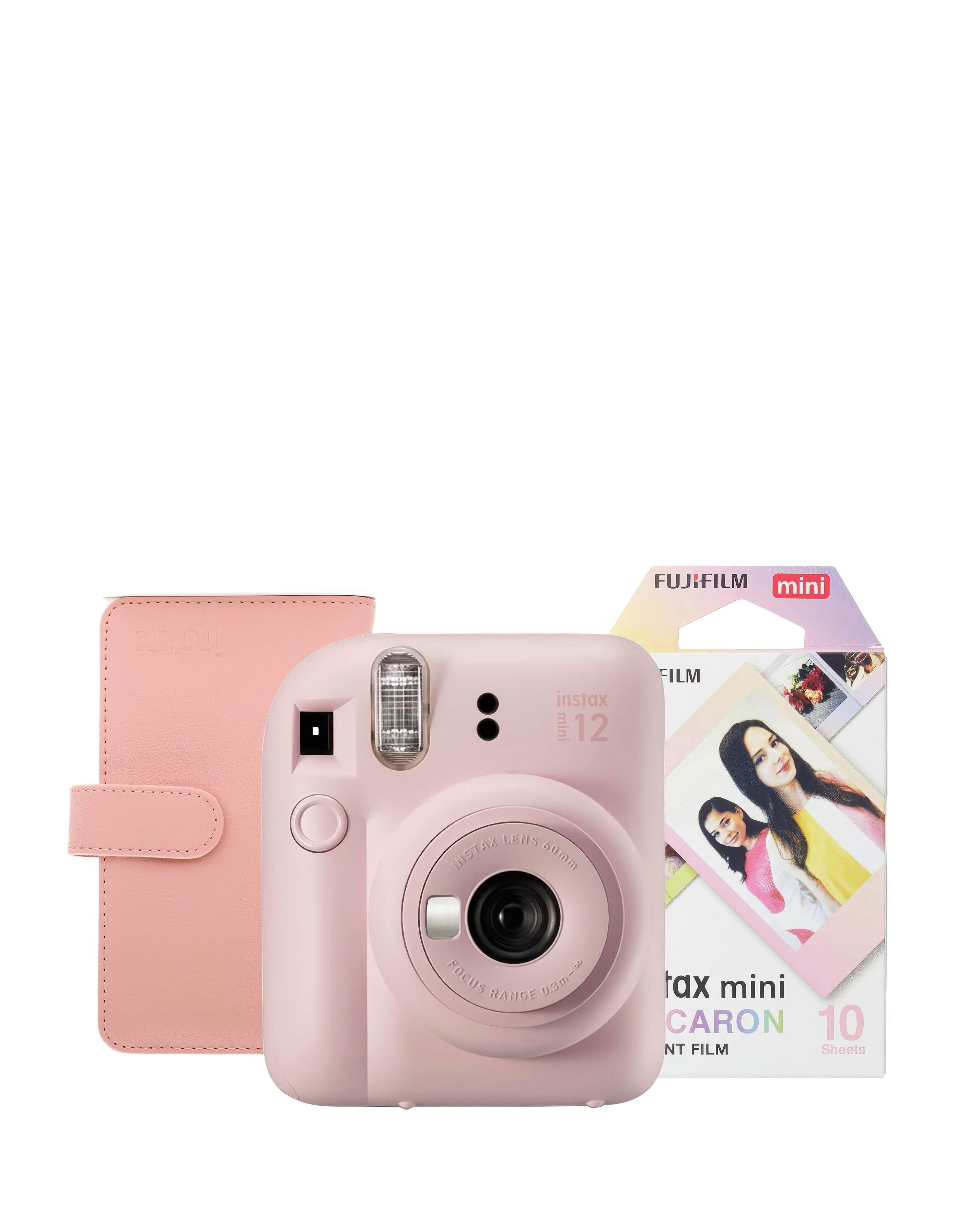 Instax Mini 12 Photo Album Bundle Pink