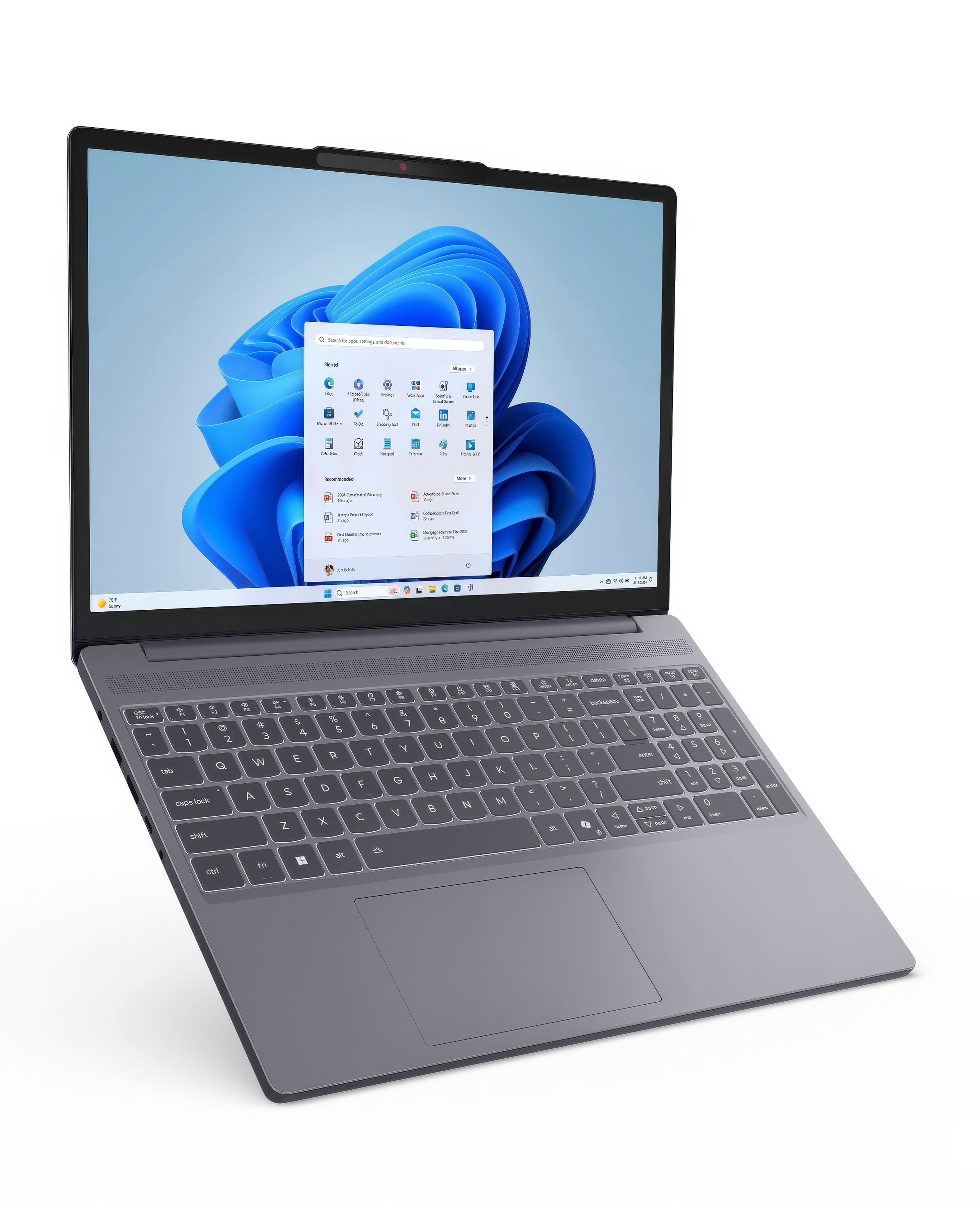 Lenovo IdeaPad Slim 3 Laptop - 15in Intel Core 3 8GB 256GB WUXGA