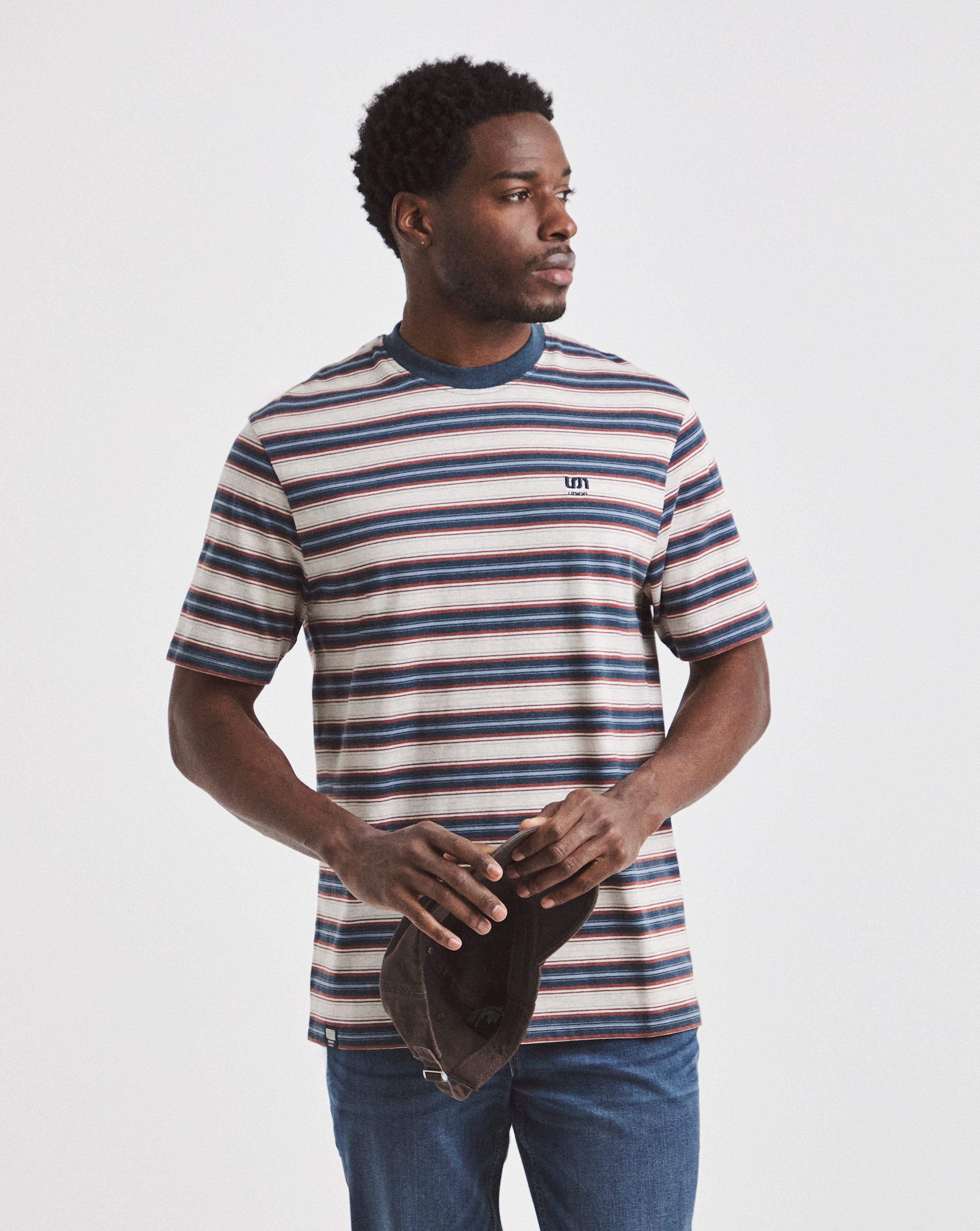 Union Marl Yarn Dye Stripe