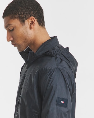 Tommy Hilfiger Lightweight Stand Collar Jacket - Navy