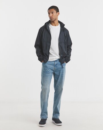 Tommy Hilfiger Lightweight Stand Collar Jacket - Navy