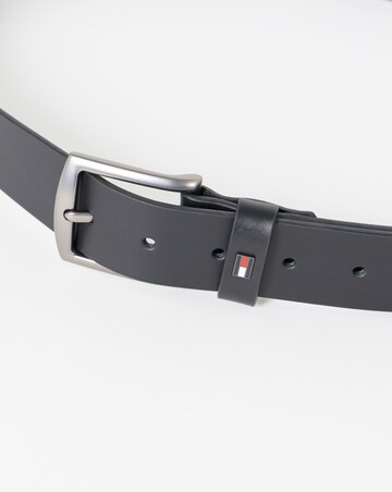 Tommy Hilfiger Denton Leather Belt - Black