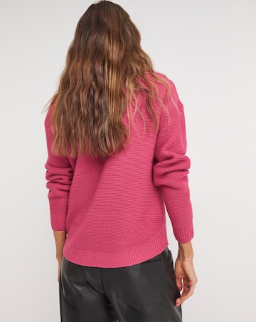 Curved Hem Jumper