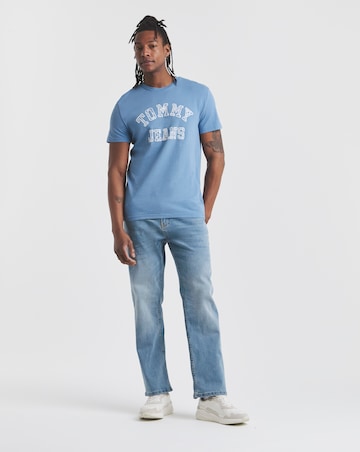 Tommy Jeans College Logo T-Shirt - Blue