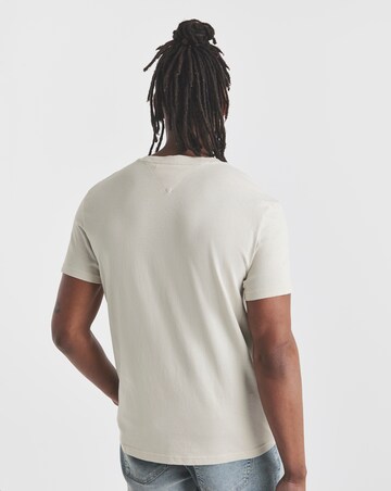 Tommy Jeans College Logo T-Shirt - Ecru