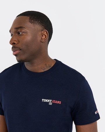 Tommy Jeans DNA Back Graphic T-Shirt - Navy