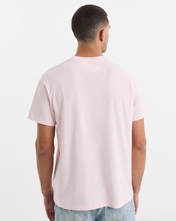 Tommy Jeans Arch Sailing Graphic T-Shirt in Pink