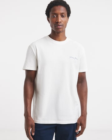 Tommy Jeans Back Graphic Sailing T-Shirt - White