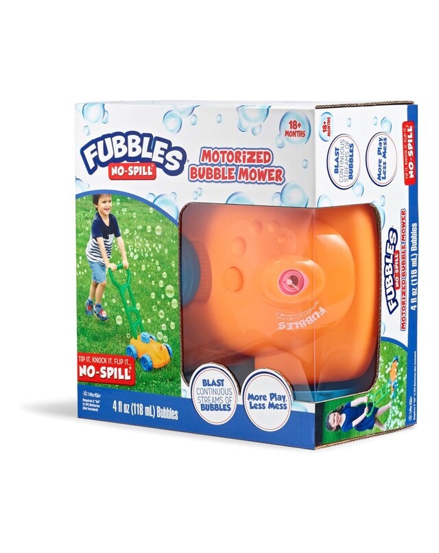 New In - Fubbles No-Spill Motorized Bubble Mower