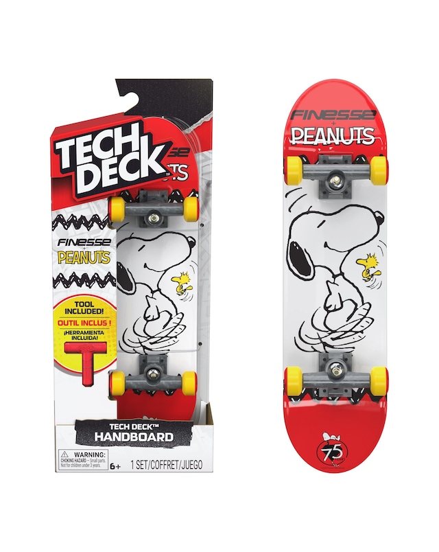 New In - Tech Deck Peanuts Handboard