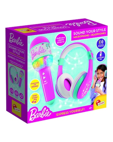 Barbie Bluetooth Microphone & Headphones