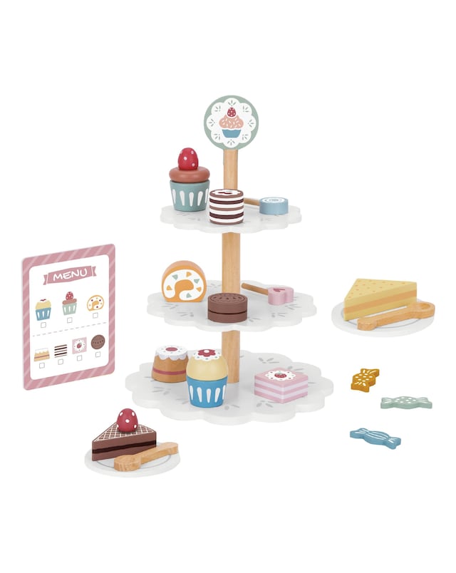 Wooden Dessert Stand
