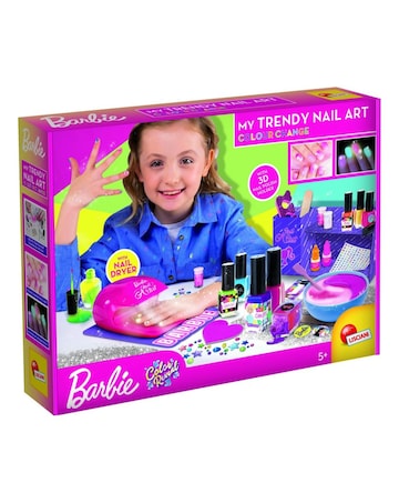 Barbie My Trendy Nail Art Colour Change