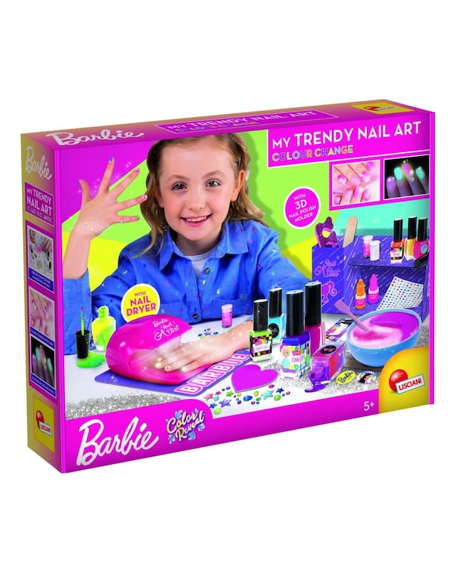 Barbie My Trendy Nail Art Colour Change