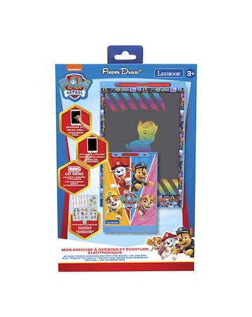 Paw Patrol 11''  multicolor learning drawing E-ink tablet with stencils