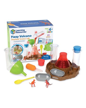 Fizzy Volcano Preschool Science Lab