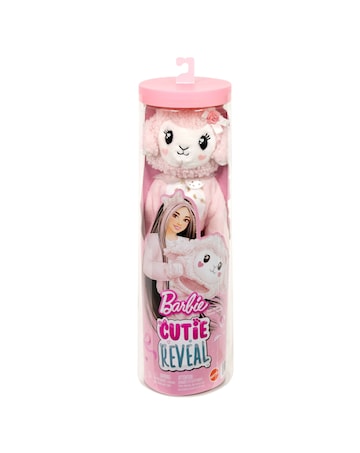 Barbie Cutie Reveal Doll: Sweet Bows Pink Lamb